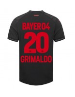 Bayer Leverkusen Alejandro Grimaldo #20 Domácí Dres 2023-24 Krátký Rukáv